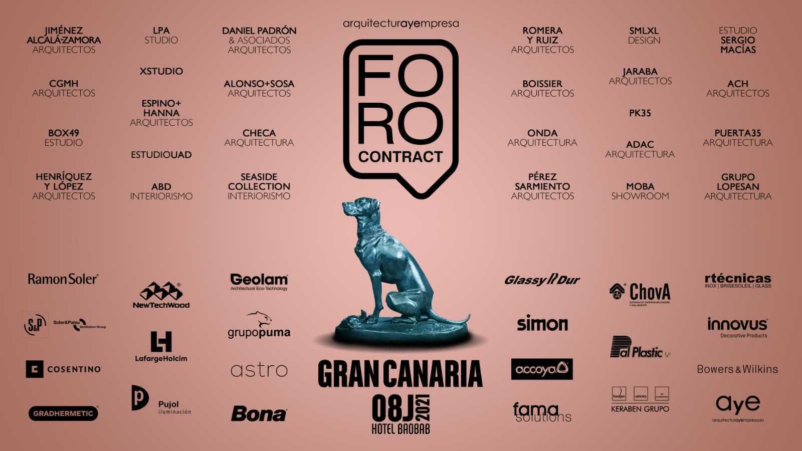 GlassyDur acudirá al FORO Contract en Gran Canaria